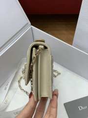 New Arrivals 2026 My Dior Mini Bag Two-Tone Trench and Biscuit Cannage Lambskin 21x11.5x4.5cm - 2