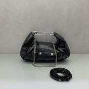 Uubags Balenciaga Pamela Shoulder Bag Small In Black 28x16x5cm - 5