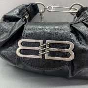 Uubags Balenciaga Pamela Shoulder Bag Small In Black 28x16x5cm - 6
