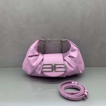 Uubags Balenciaga Pamela Shoulder Bag Small In Pink 28x16x5cm