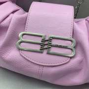 Uubags Balenciaga Pamela Shoulder Bag Medium In Pink 41x23x8cm - 3