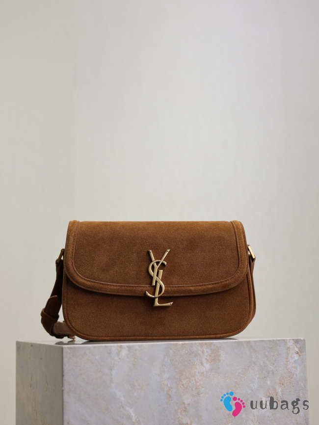 Uubags YSL Solferino Small In Box Brown 24.5x15x8.5cm - 1