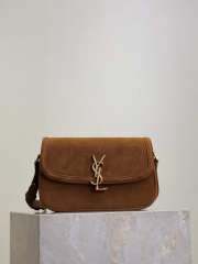 Uubags YSL Solferino Small In Box Brown 24.5x15x8.5cm - 1