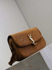 Uubags YSL Solferino Small In Box Brown 24.5x15x8.5cm - 5