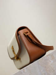 Uubags YSL Solferino Small In Box Sand Beige Canvas 24.5x15x8.5cm - 4