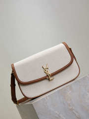 Uubags YSL Solferino Medium In Box Sand Beige Canvas 29x18x4-9cm - 5