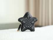 Uubags Chanel chanel star coin purse in black 9.8x9.8x2.7cm - 1