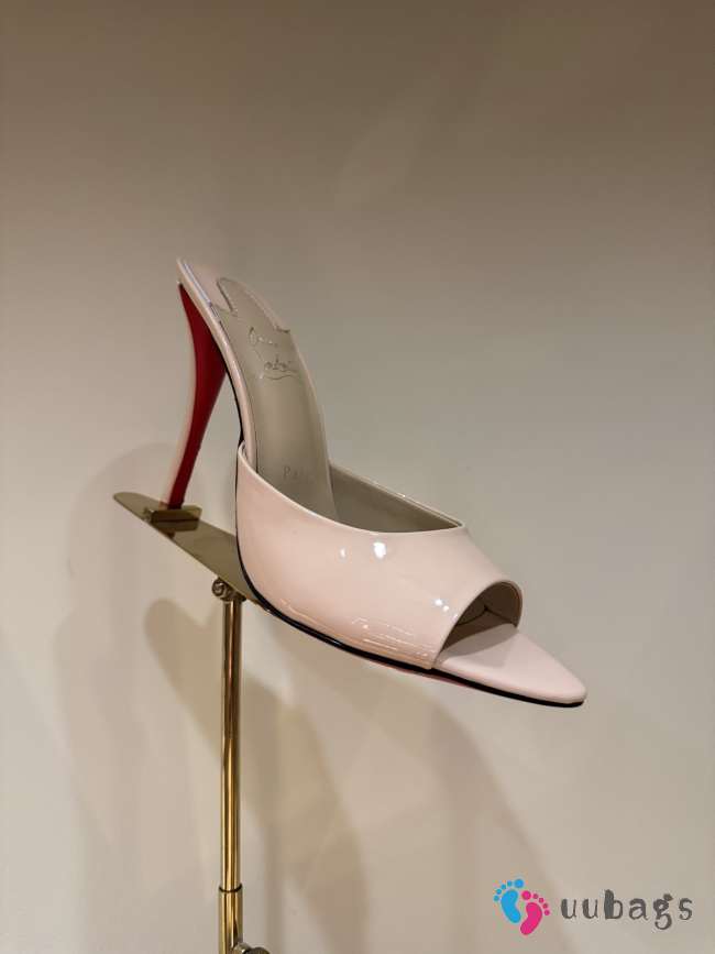Uubags Christian Louboutin Me Dolly 8.5cm Mules Nappa leather In Blush - 1