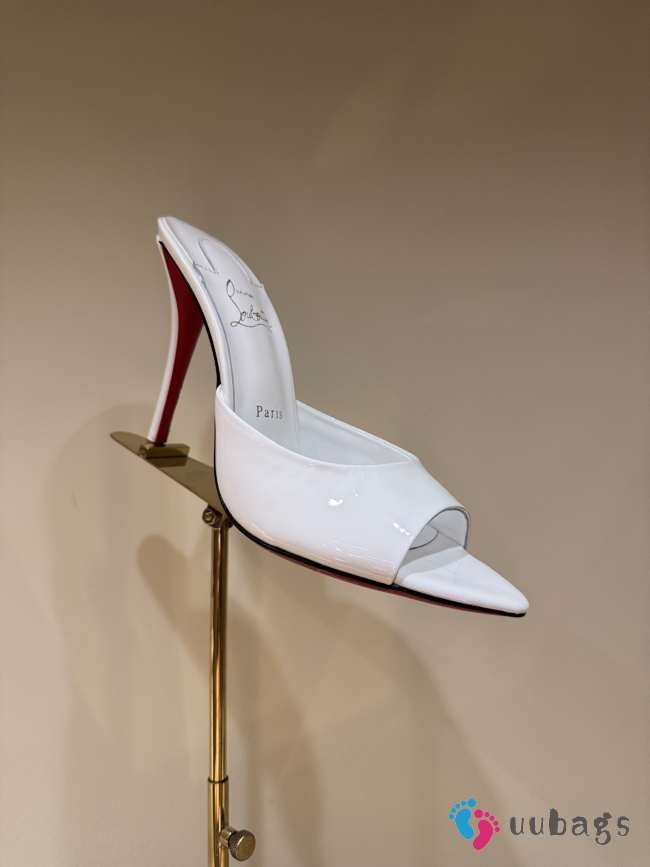 Uubags Christian Louboutin Me Dolly 8.5cm Mules Nappa leather In White - 1