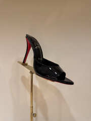 Uubags Christian Louboutin Miss Z Mule 8cm Mules Patent Calf Leather In Black - 1