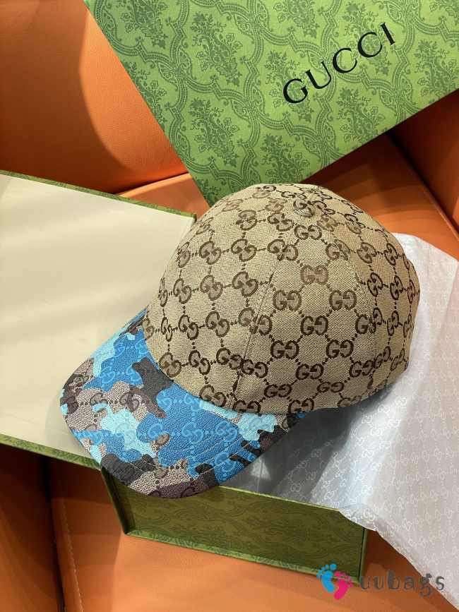 Uubags Gucci Natural GG Canvas Baseball Hat 01 - 1