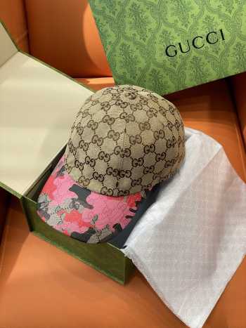 Uubags Gucci Natural GG Canvas Baseball Hat 02