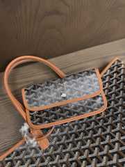 Uubags Goyard Goyardine Turquoise Belharra Reversible Beach Tote Bag In Black 36x27x13cm - 2