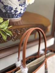 Uubags Goyard Goyardine Turquoise Belharra Reversible Beach Tote Bag In Black 36x27x13cm - 3