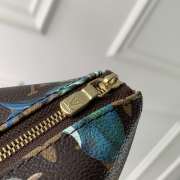 New Arrivals 2026 Louis Vuitton M29148 Pochette Accessoires Bag Monogram Ebene 23.5x13.5x4cm - 5