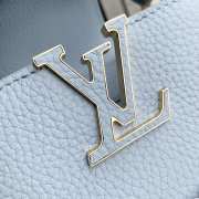 Uubags Louis Vuitton M28199 Capucines East-West Mini Bag In Olympus Blue 12x22x8cm - 4