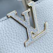 Uubags Louis Vuitton M28199 Capucines East-West Medium Bag In Olympus Blue 18x29x9cm - 5