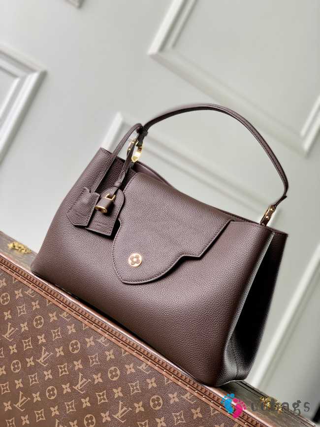 Uubags Louis Vuitton M26259 Capucines BB Taurillon Leather Bag In Dark Chocolate 37.5x15.5x24cm - 1
