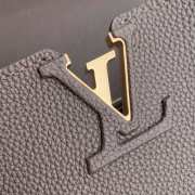 Uubags Louis Vuitton M26259 Capucines BB Taurillon Leather Bag In Dark Chocolate 37.5x15.5x24cm - 6