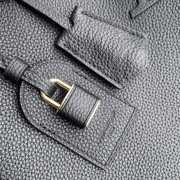 Uubags Louis Vuitton M26259 Capucines BB Taurillon Leather Bag In Black 37.5x15.5x24cm - 2