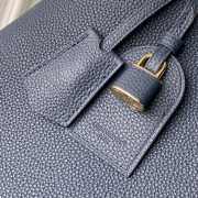 Uubags Louis Vuitton M26259 Capucines BB Taurillon Leather Bag In Navy Blue 37.5x15.5x24cm - 2