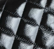 Uubags Chanel Small Bowling Bag In Patent Crumpled Calfskin & Gold-Tone Metal Black 17x21x13cm - 2