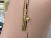 Uubags large Chloe Spin tote bag in pink grained leather 35x39x16cm - 3