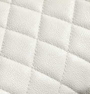 Uubags Chanel Mini Boston Bag In White Caviar Leather 11.5x18.5x11cm - 2