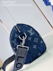 Uubags Louis Vuitton M28617 City Keepall Monogram Shadow 27.5x16.5x15cm - 5