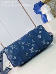 Uubags Louis Vuitton M28617 City Keepall Monogram Shadow 27.5x16.5x15cm - 3