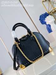 Uubags Louis Vuitton M29445 Alma Trunk BB Bag In Black 22x19x11cm - 1