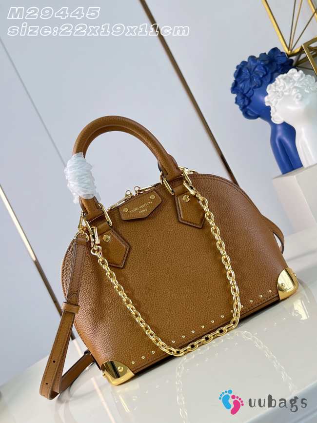 Uubags Louis Vuitton M29091 Alma Trunk BB Bag In Tan 22x19x11cm - 1