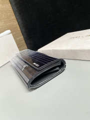 Uubags Jimmy Choo Sweetie Silver & Navy Dégradé Glitter Acrylic Clutch Bag 24x10x5cm - 2