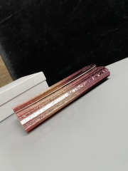 Uubags Jimmy Choo Sweetie Silky Blush Dégradé Glitter Plexi Clutch Bag 24x10x5cm - 6