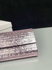 Uubags Jimmy Choo Sweetie Gold & Purple Dégradé Glitter Acrylic Clutch Bag 24x10x5cm - 3