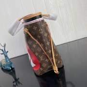 Uubags Louis Vuitton Monogram Game On Neverfull MM tote bag 31x28x14cm - 6