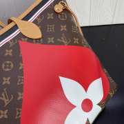 Uubags Louis Vuitton Monogram Game On Neverfull MM tote bag 31x28x14cm - 5