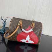 Uubags Louis Vuitton M57451 Speedy Bandouliere 30 Game On Monogram Bag 30x21x17cm - 4