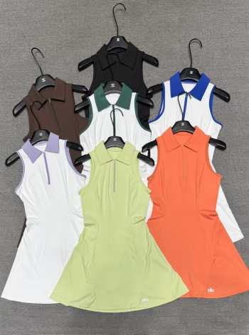 Uubags Sleeveless Polo Shirt Tennis Dress 