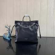 Uubags Louis Vuitton M25522 Off Duty Vibe Backpack In Black Sheepskin 24x25x10cm - 1