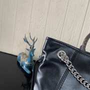 Uubags Louis Vuitton M25522 Off Duty Vibe Backpack In Black Sheepskin 24x25x10cm - 6