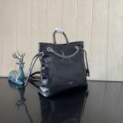 Uubags Louis Vuitton M25522 Off Duty Vibe Backpack In Black Sheepskin 24x25x10cm - 5