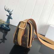 Uubags Louis Vuitton Tambourin monogram canvas M44860 crossbody bag in brown 19x9x16cm - 4