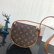 Uubags Louis Vuitton Tambourin monogram canvas M44860 crossbody bag in brown 19x9x16cm - 2