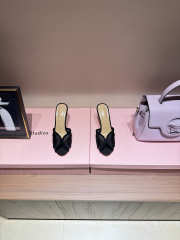 Uubags Gianvito Rossi mules in black 8.5cm - 3