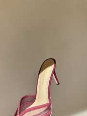 Uubags Gianvito Rossi mules in burgundy 8.5cm - 6
