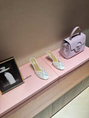 Uubags Gianvito Rossi mules in white 8.5cm - 1