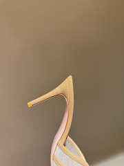 Uubags Gianvito Rossi mules in beige 8.5cm - 3