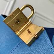 Uubags Louis Vuitton M24856 MM Low Key Hobo Bag In Blue 31x35x18cm - 4
