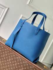Uubags Louis Vuitton M25341 Low Key Cabas MM Bag In Blue 30x14x47cm - 4